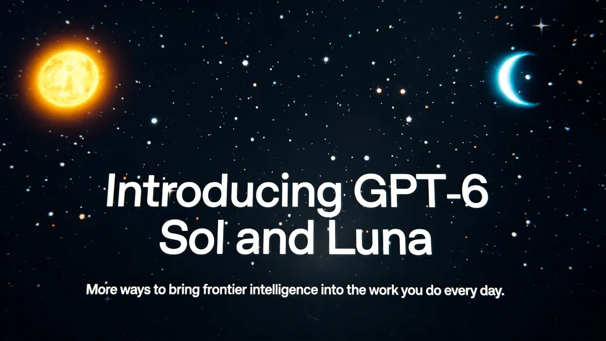 OpenAI revela GPT-6 Sol e Luna: IA mais barata, precisa e eficiente