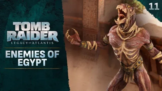 Tomb Raider: Legacy of Atlantis detalha a temível Múmia de Gato em novo diário de desenvolvimento